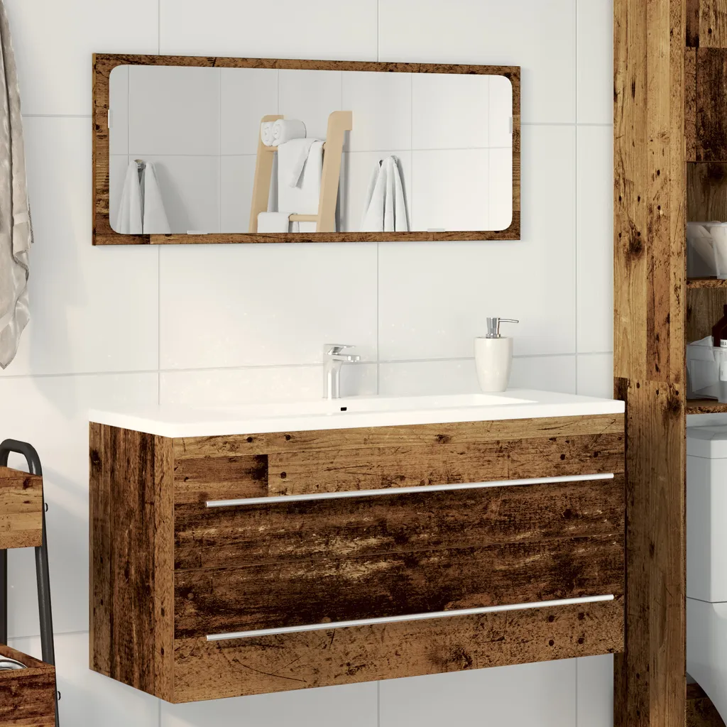 Smart Arredo Bagno: Mobile Sospeso BEI CLORIS Legno Nuovo9999709