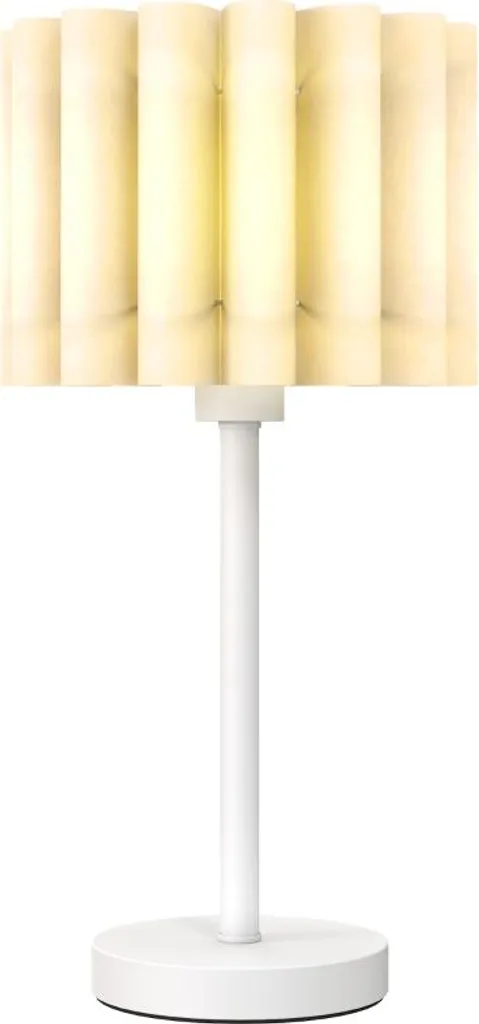 Lampada Fortuna Lai E27 Bianca | Paralume Wave per Smart Lighting
