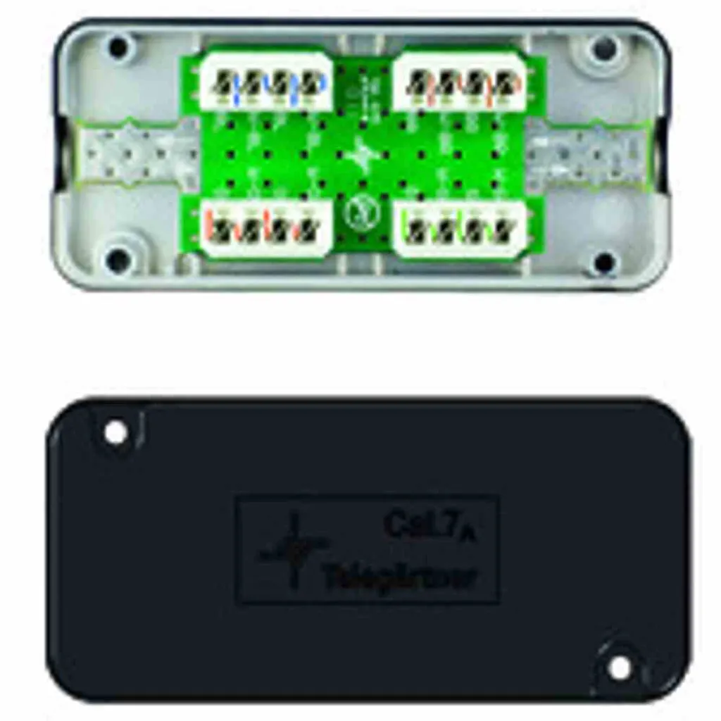 Module de connexion Telegärtner 8x8 vissable pour câble Cat.7A blindé STP - 2