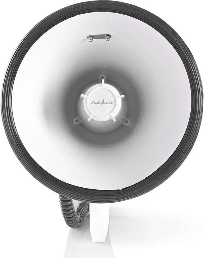 Mégaphone Nedis 1500m avec Microphone Amovible et Sirène 120 dB - Bleu