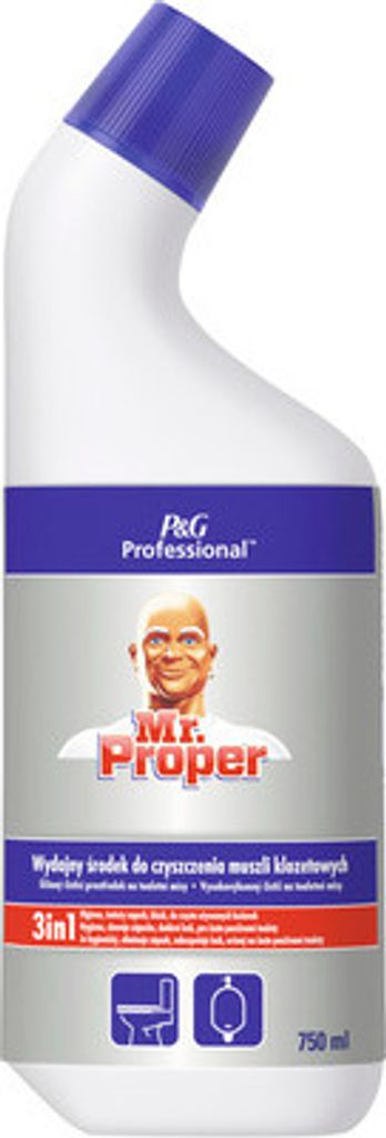 Mr.Proper, Płyn do WC 4w1, 750 ml Obrázek produktu 