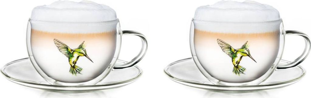 2er Thermo-Tasse "Hummi", 2xgrün