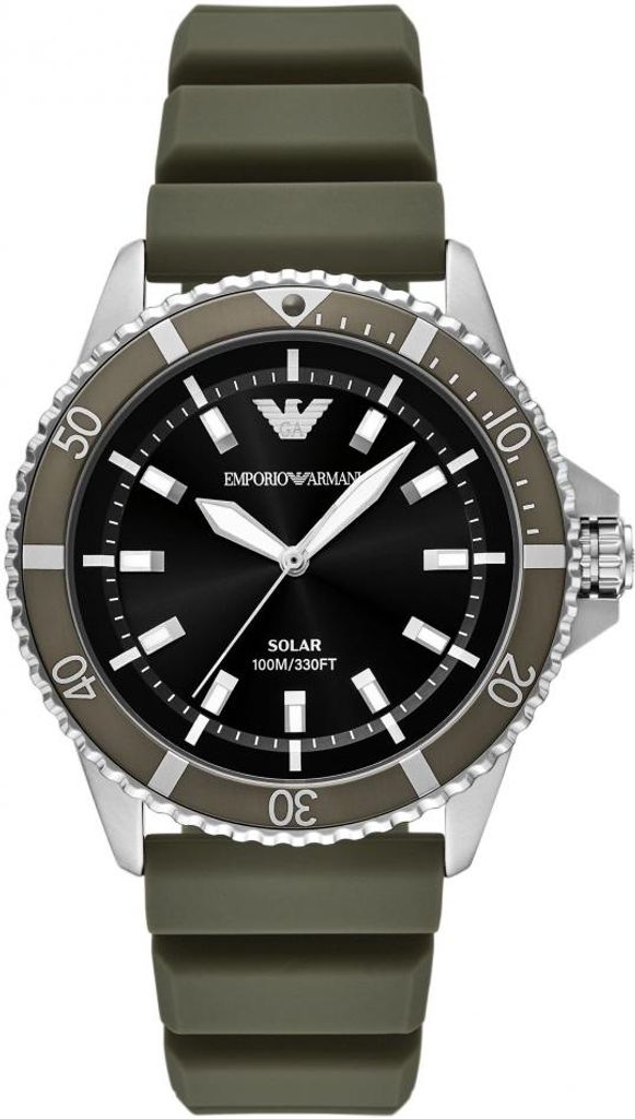 Solo tempo Armani Exchange Silver Collection World Explorer Immagine del prodotto 