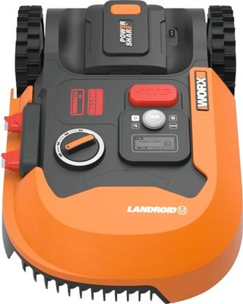 WORX 20V Akku-Mähroboter Landroid M500 Plus 18cm/500 m² mit Produktbild 5