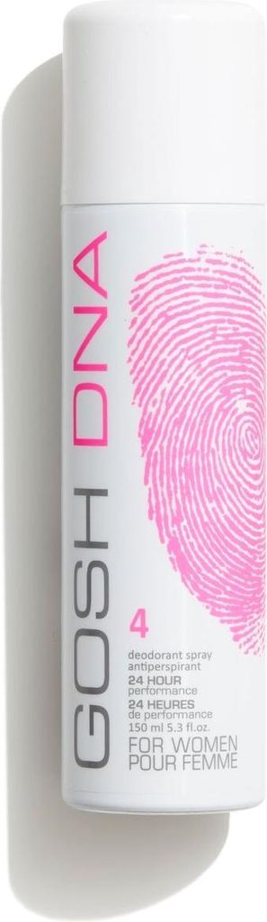 Gosh, Gosh DNA 4, Deodorant Spray, For Women, 150 ml Image du produit 