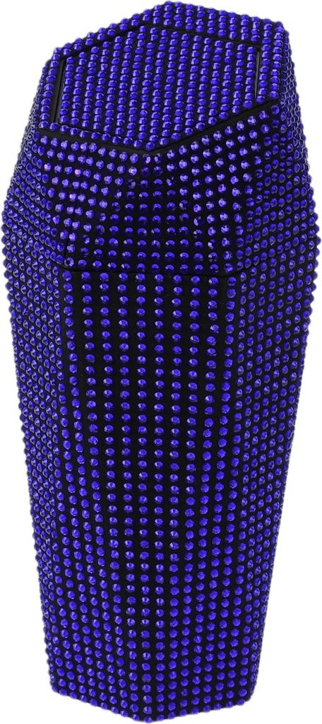 Auto Auto Mülltonne Strapazierfähiger Mülleimer für Vordersitze Blau 1 Stück 3,5" Länge 3,1" Breite 7,9" Höhe ABS Strassstein