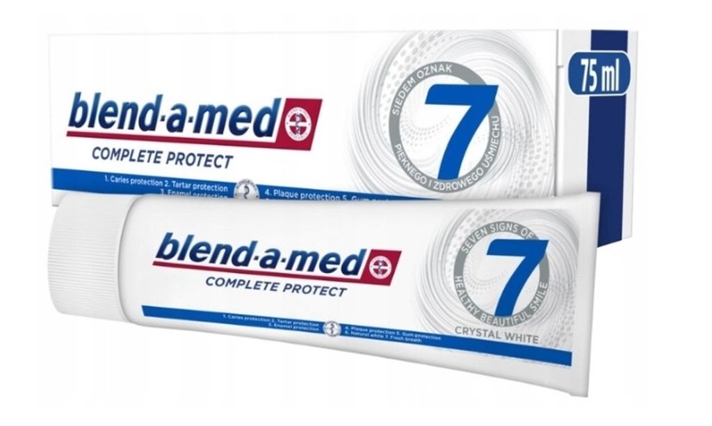 blend-a-med Complete Protect Krystaliczna biel Pasta do Zdjęcie produktu 