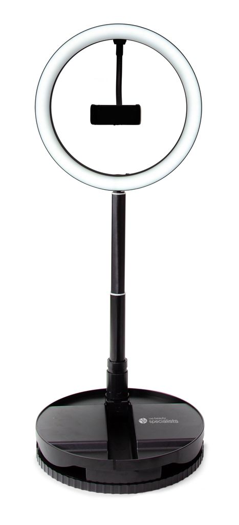 RIO MAKEUP AND VLOGGING DIMMABLE LED LIGHT RING / Schreibtischlicht für das Filmen mit dem Telefon / RIO RL10