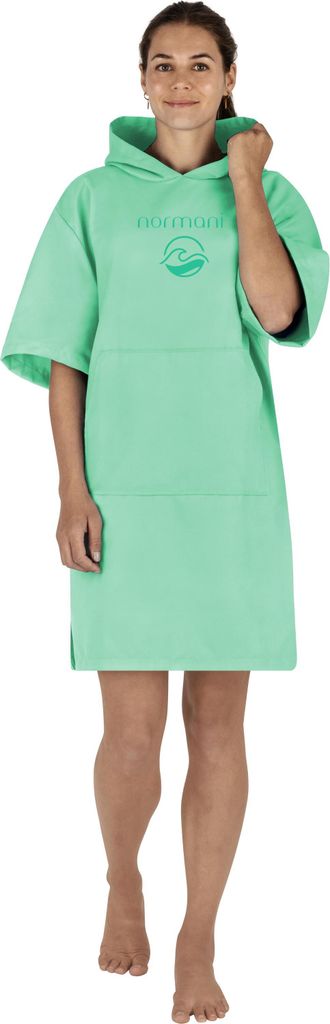 normani Damen Mikrofaser Badeponcho