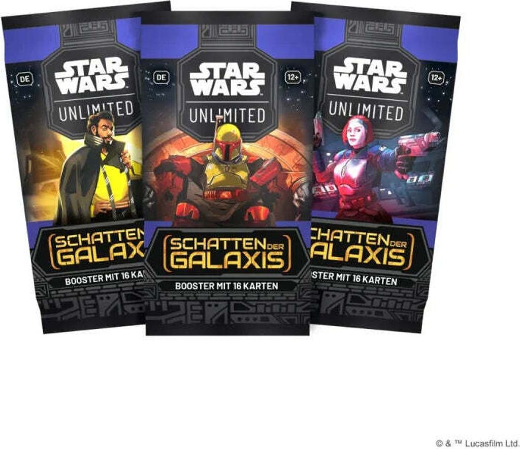 Star Wars: Unlimited - Schatten der Galaxis Booster - DE
