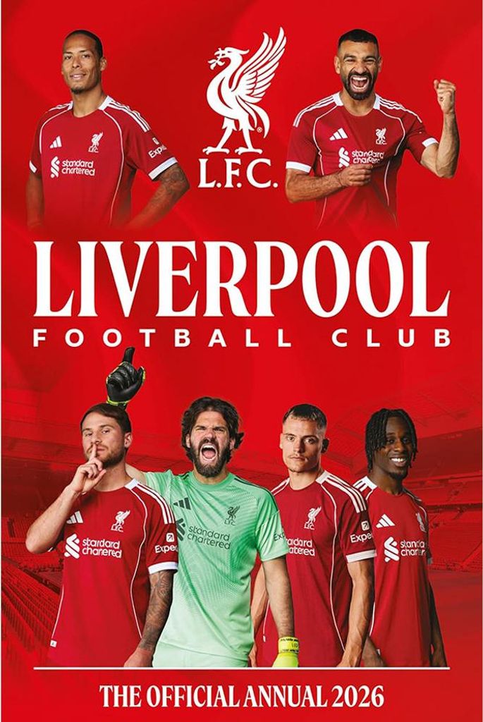 Liverpool FC - "2026" Jahrbuch TA13971 (Einheitsgröße) (Rot)