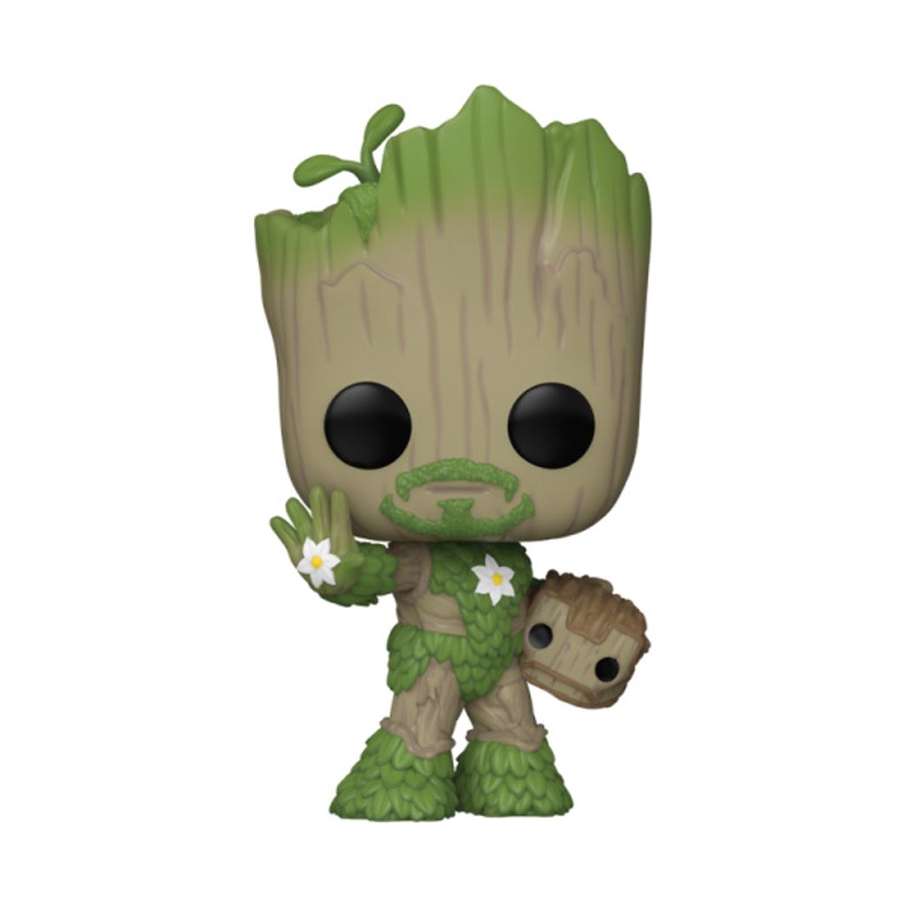 FUNKO POP! - MARVEL - We are Groot Groot as Iron Man  #1393