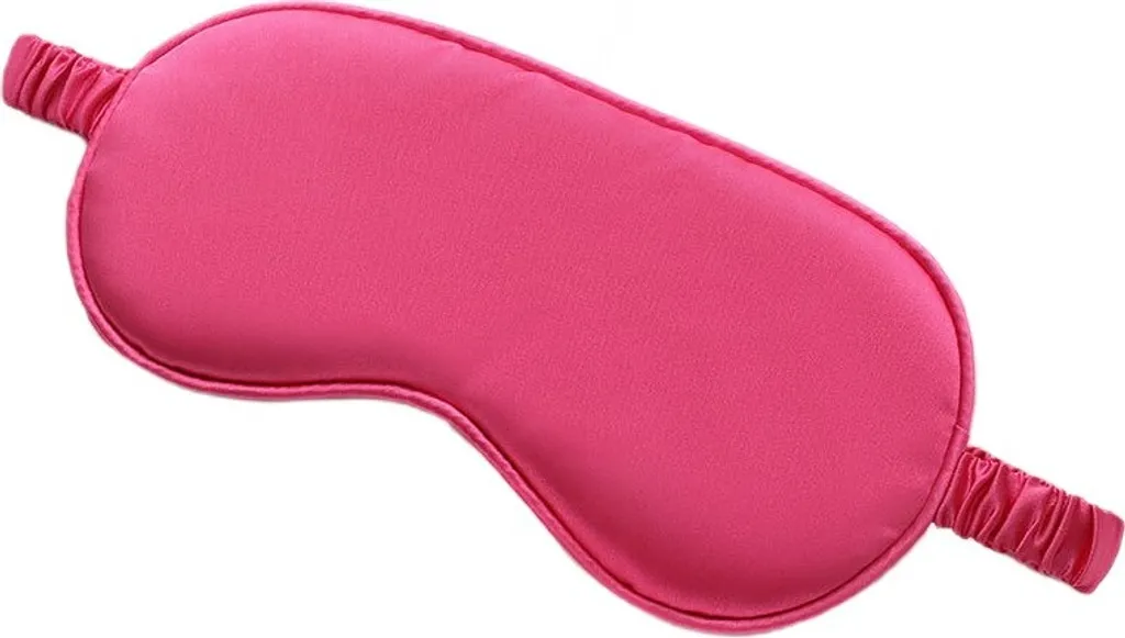 Masque de sommeil Kavah Carla coloris fuchsia textile doux et léger