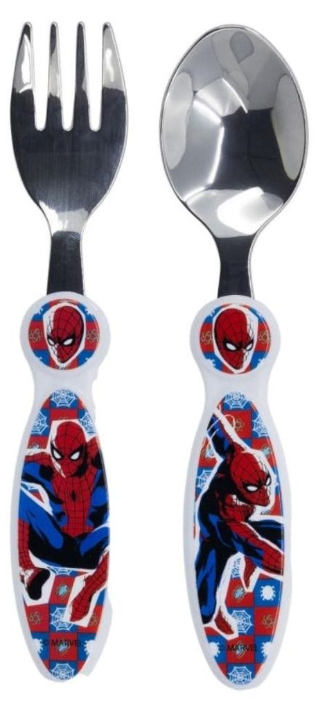 Spiderman Kinder Besteck Set - 2 Teile
