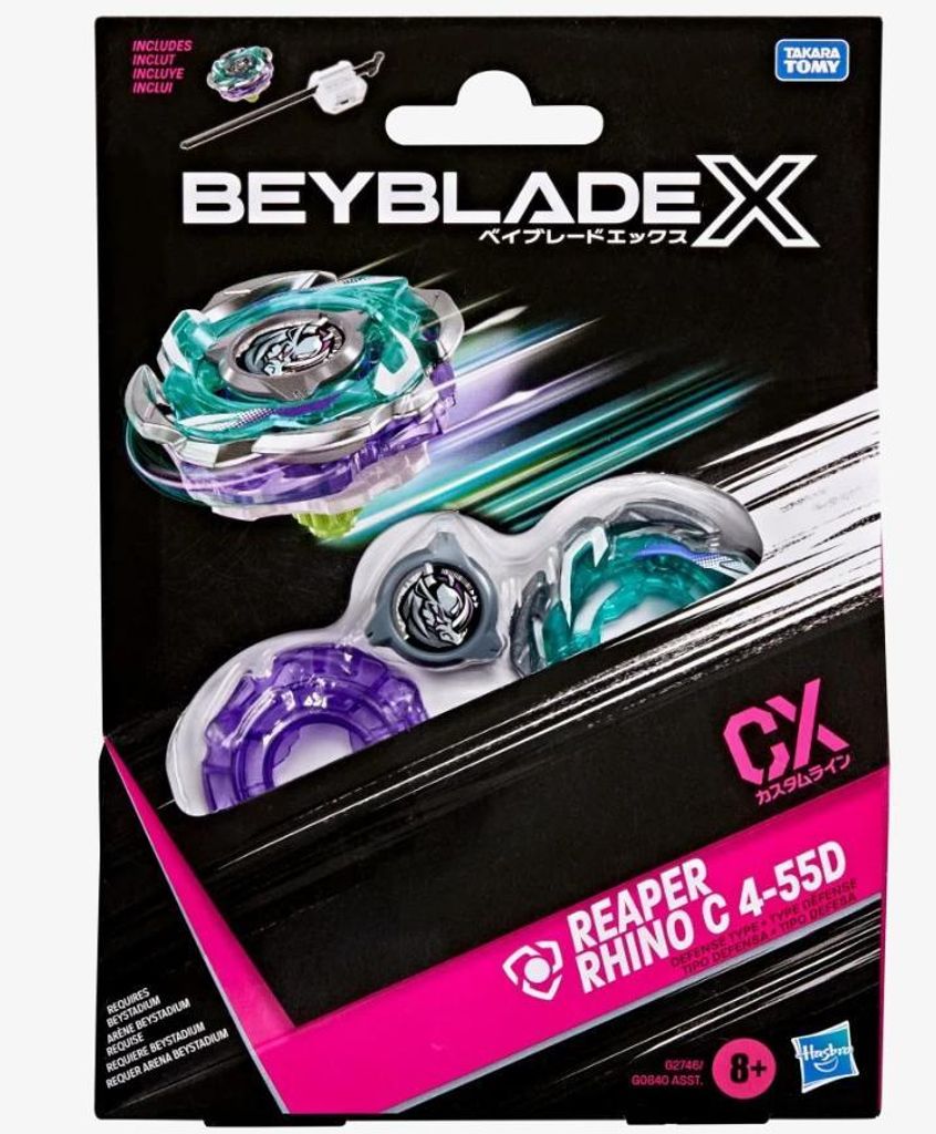 Beyblade X  Set iniziale  Reaper Rhino C 4-55D CX -  G0840 Immagine del prodotto 