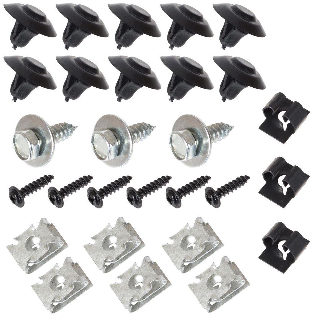 Seat Ibiza IV 02-09 Jeu de clips pour la fixation du cache Image du produit 