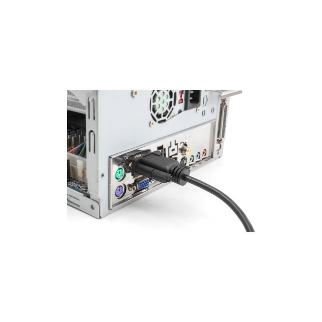 Cavo Seriale 1m Delock 87833 - Collegamento RS232 per Retro PC e Modem - 4