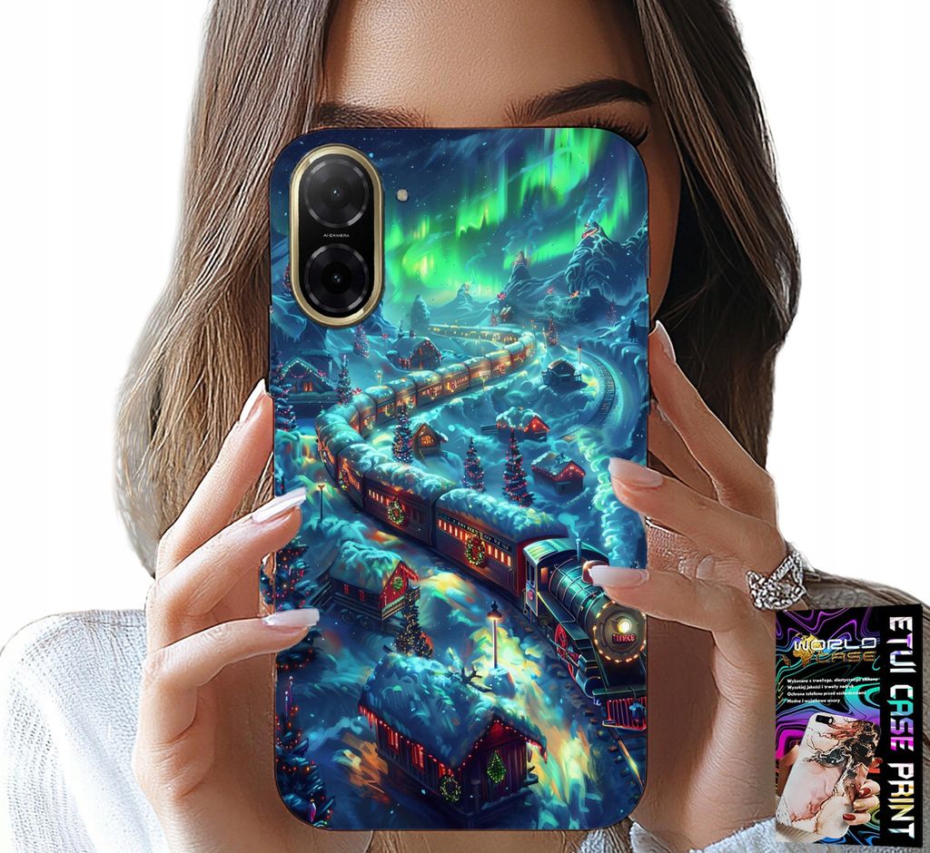 Hülle Für Xiaomi Redmi A5 - Zug, Weihnachtsexpress Designs + Glas