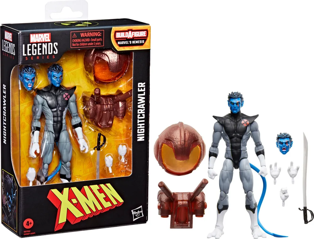 Figurine Nightcrawler X-Force Marvel Legends 15 cm - Objet de Collection - 14