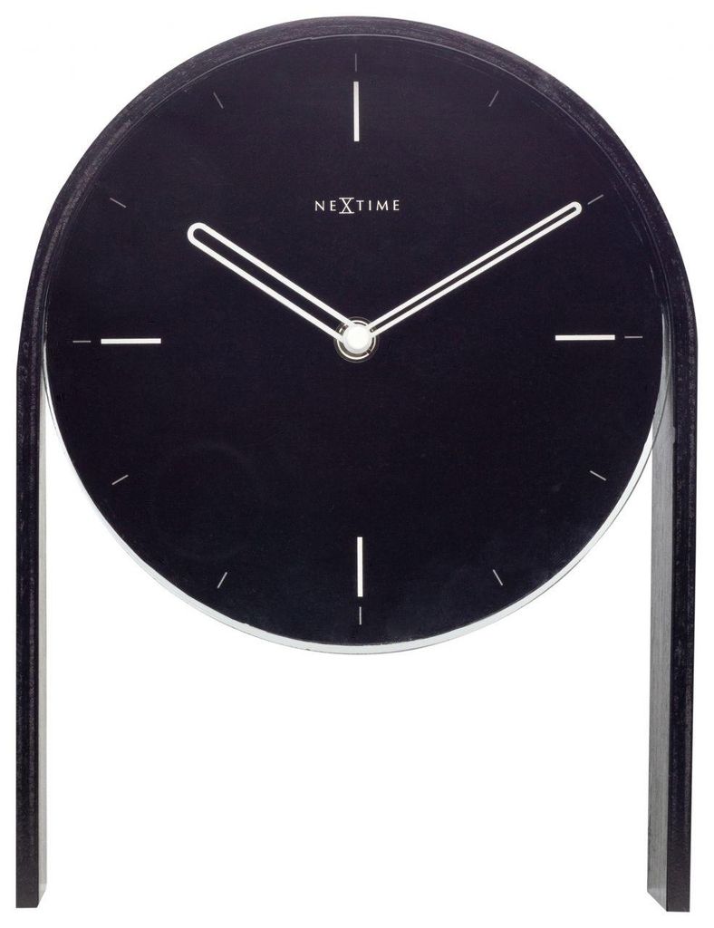 Nextime Tischuhr Noa Table 27 x 21 cm schwarz