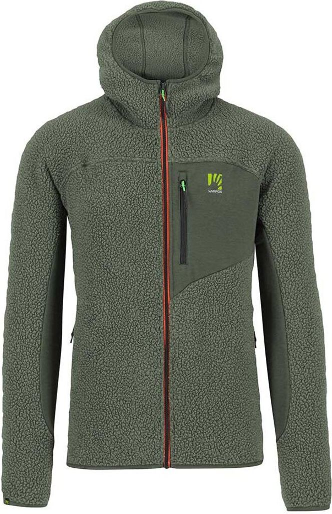 Karpos 80 ́s Fleece Mit Durchgehendem Reißverschluss Grün M Mann Grün M