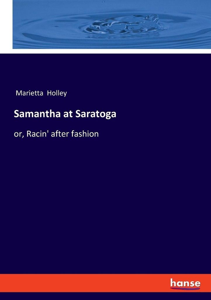 Samantha at Saratoga