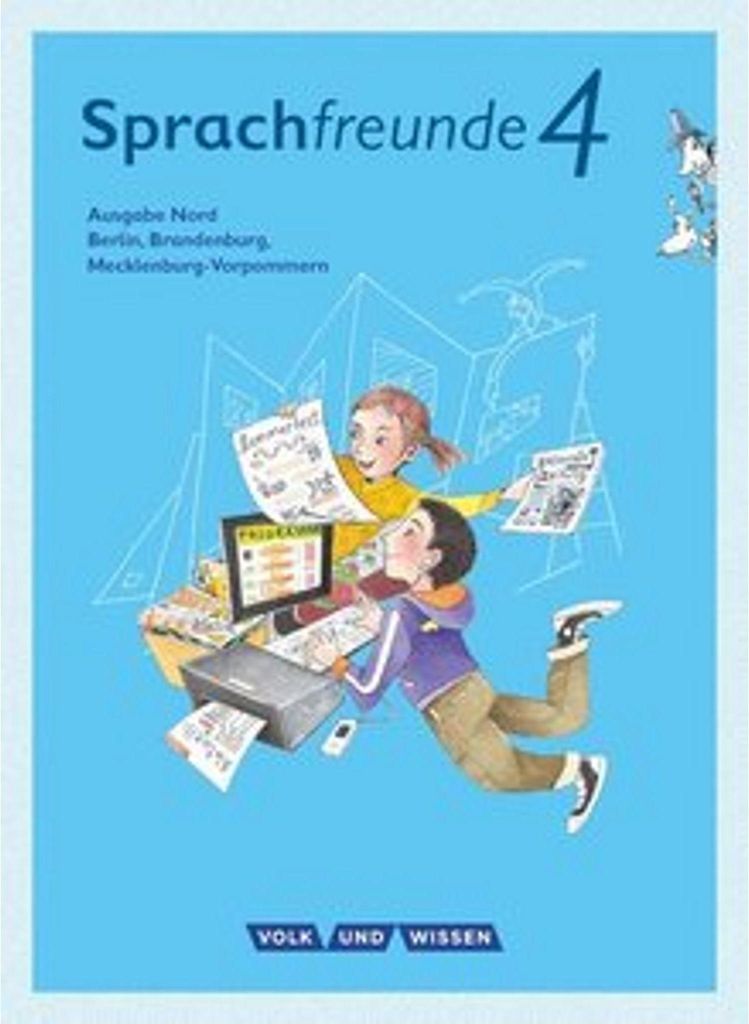 Sprachfreunde 4. Schuljahr- Ausgabe Nord (Berlin, Immagine del prodotto 
