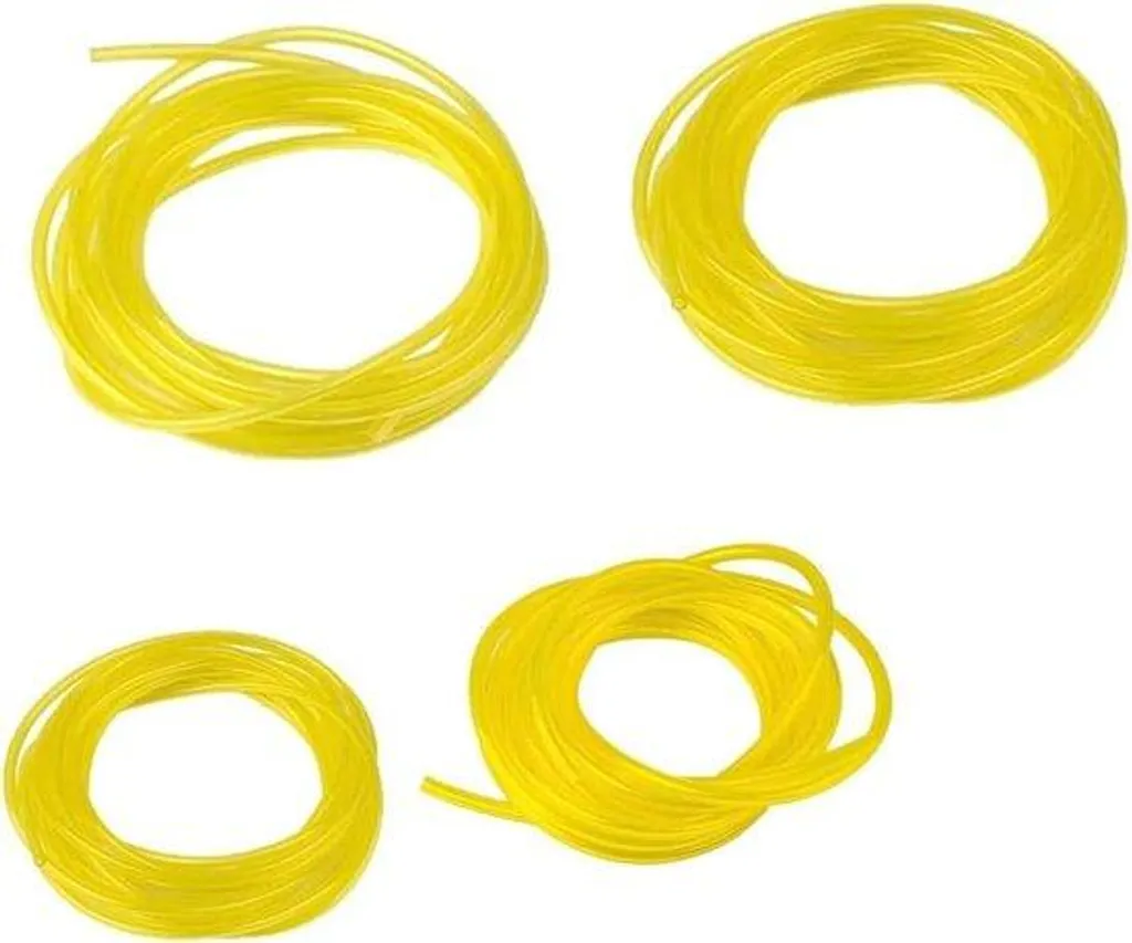 Kit de 4 tuyaux d'essence PVC universels 1,2m pour moteur thermique