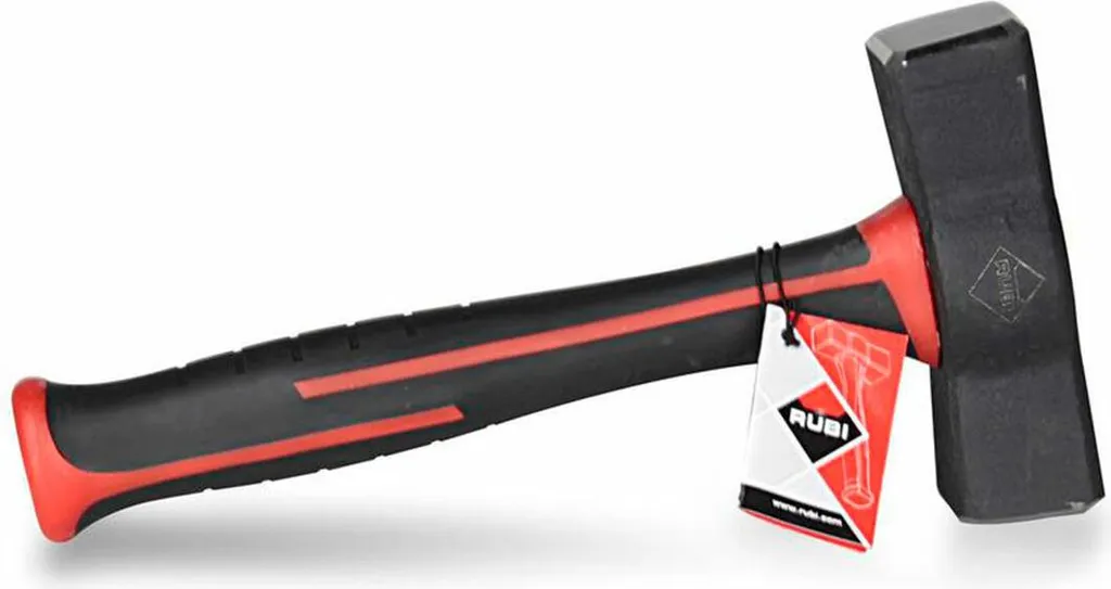 Martello Acciaio Rubi 71898 Softgrip 700g - Indistruttibile per Cantiere
