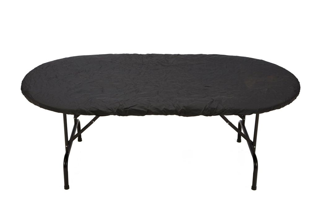 Pokertisch Abdeckhaube - Poker Haube - Schwarz - Haube für Pokertisch - Spieltisch - 215 x 105 cm - Poker Zubehör. - Pokertisch Cover.