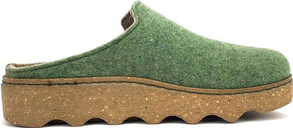 Zapatos de mujer Rohde Foggia, pantuflas, color verde, para Imagen del producto 