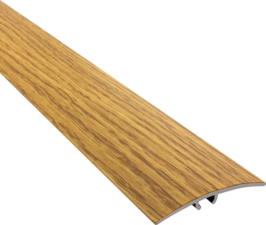 Alu Profil Übergangsschiene Übergangsprofil Laminat Farbig L90cm 40mm eiche
