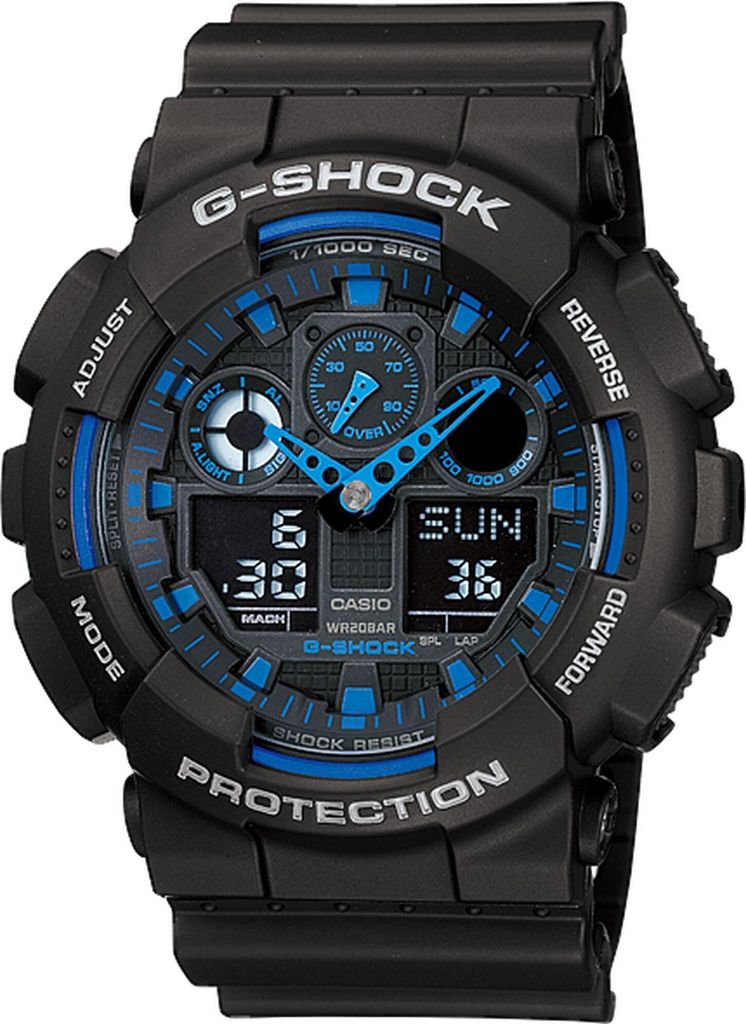 Casio Herrenuhr G-Shock GA-100-1A2ER