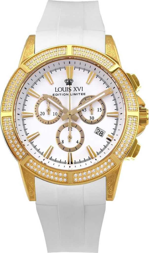 Louis XVI LXVI1136 Herrenuhr Majesté Iced Out Royale 43mm 5ATM