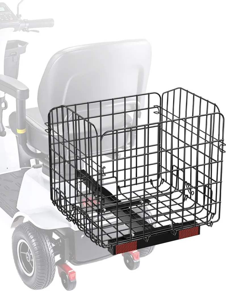 Panier arrière pour véhicule PMR : idéal pour faire ses courses seul