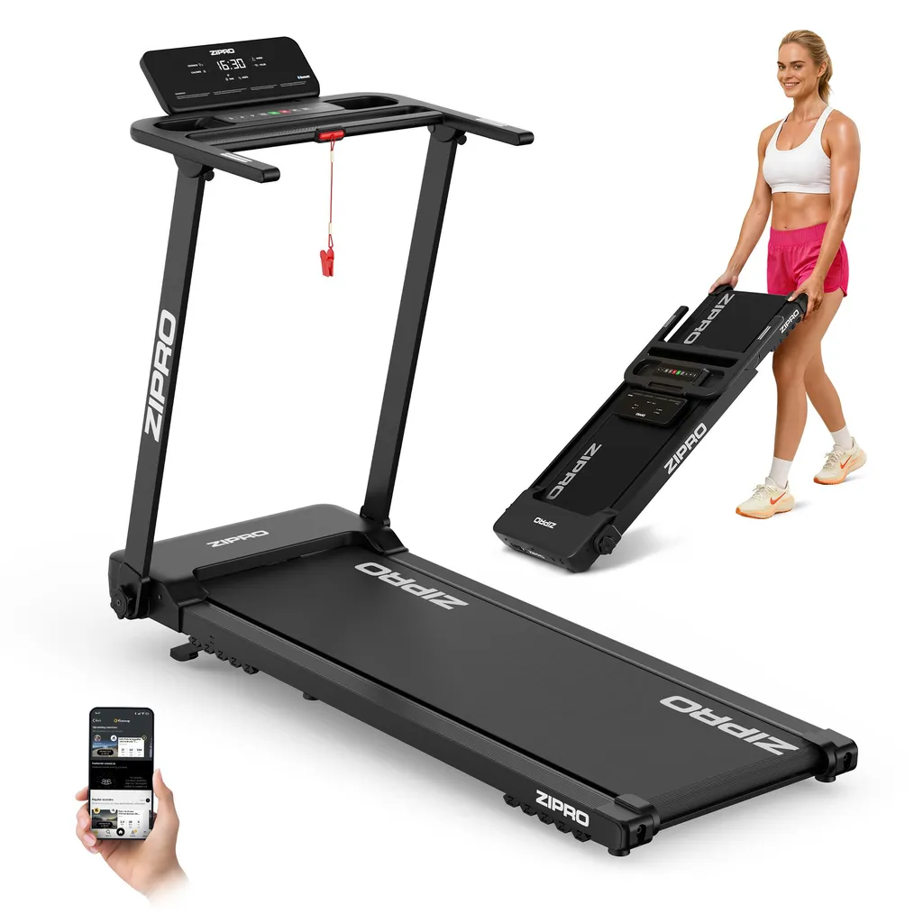 Tapis de course électrique ZIPRO Forma pliable 1-12 km/h pour la maison