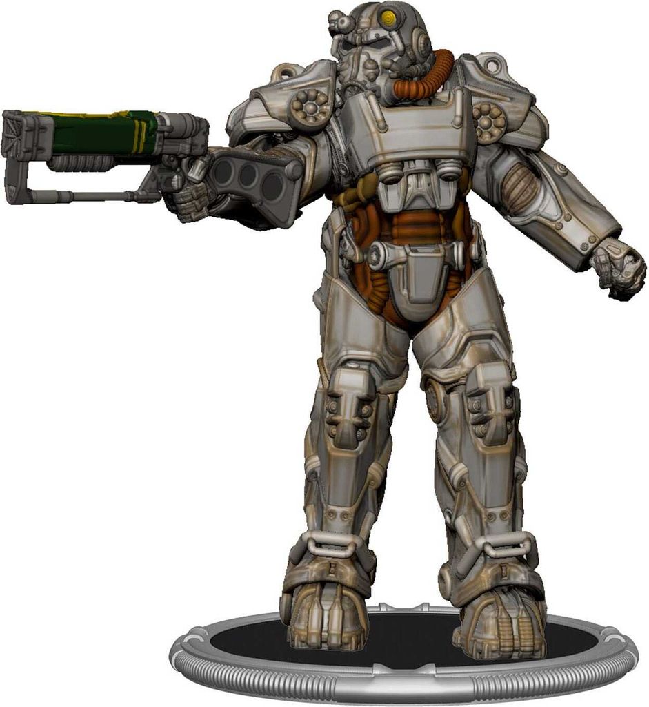 Fallout Minifigur T-60 Power Armor 7 cm