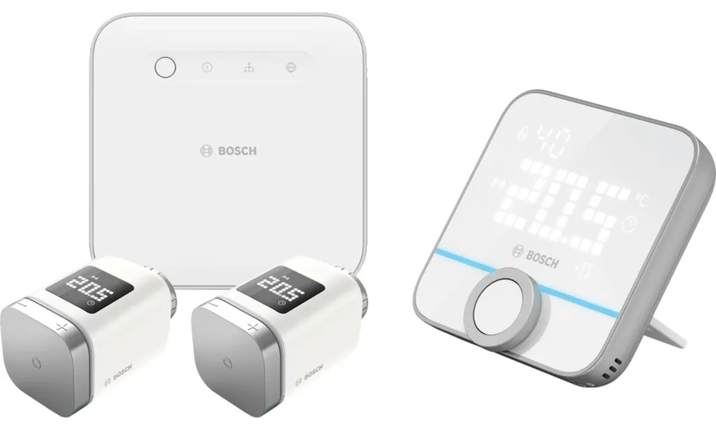 Réduisez vos factures d'énergie avec le Kit Bosch Smart Home Chauffage II