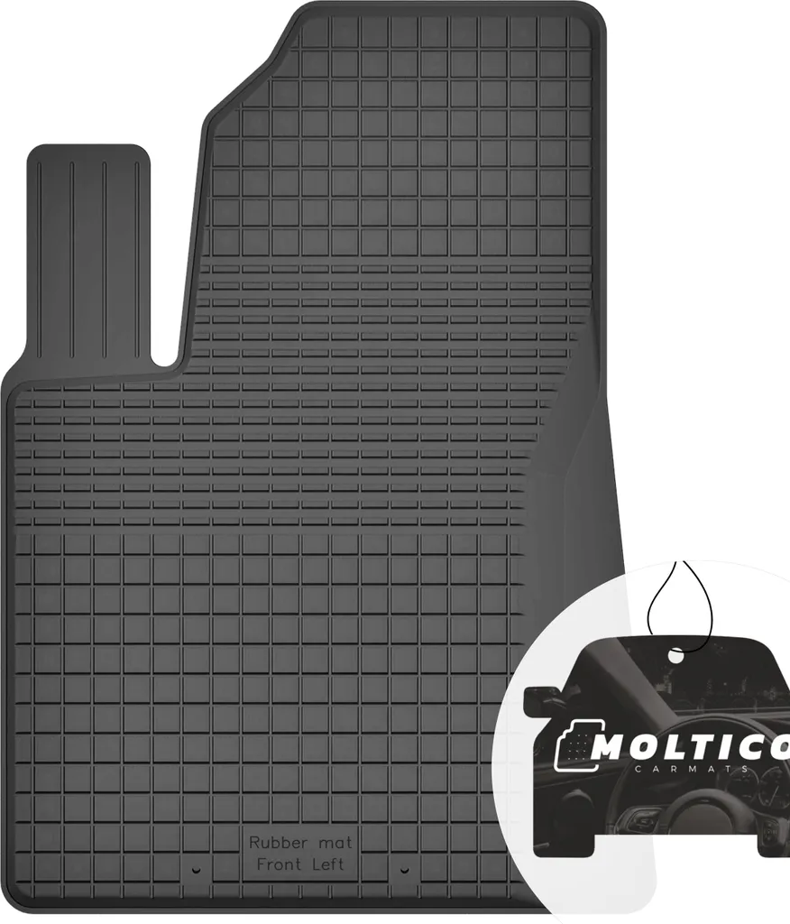 Tappetini in Gomma Peugeot 207 - Lato Autista Su Misura 2006-2012