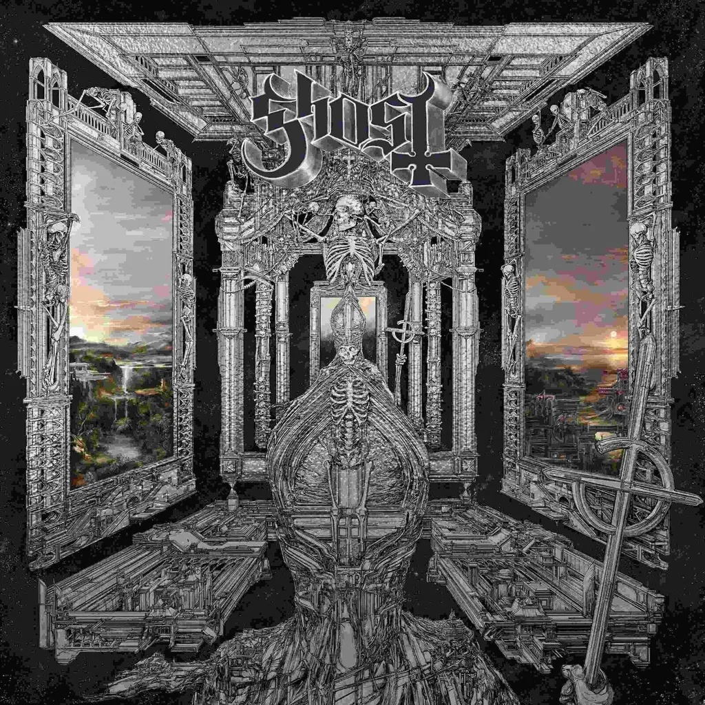 Ghost Skeleton LP Vinyle - Son Premium et design iconique pour fans de rock