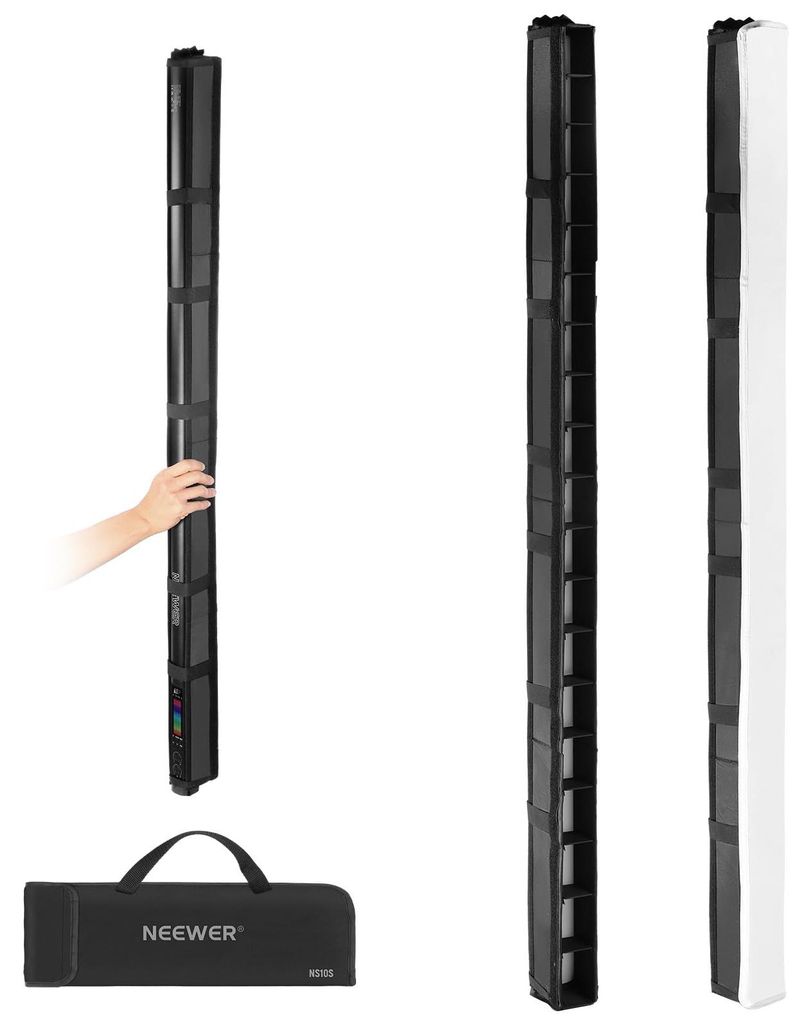 NEEWER Lichtdiffusor Set für TL120C RGB LED Stick, Softbox Produktbild 