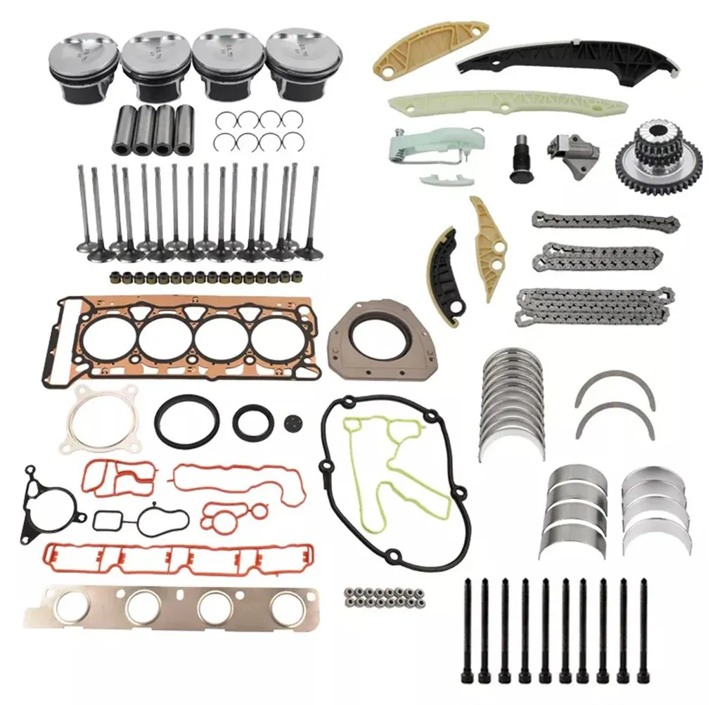 Kit de Distribution avec Pistons pour Moteur Audi VW 2.0 L TFSI EA888