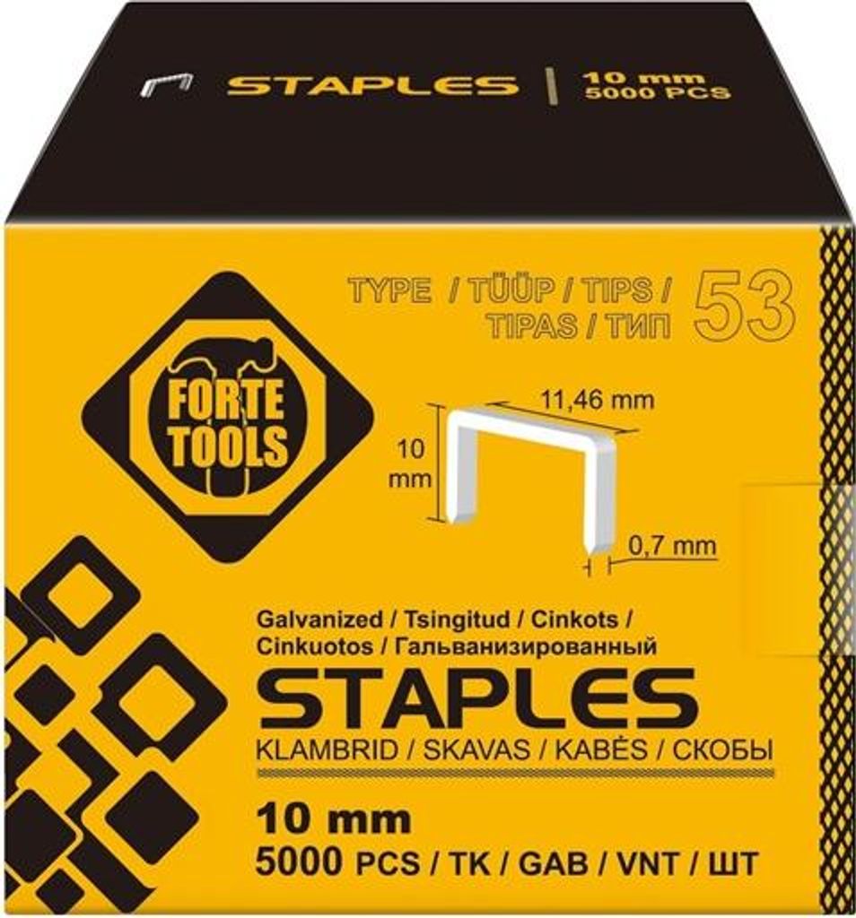 Heftdraad, type 53, 10 mm, 5000 stuks Productafbeelding 