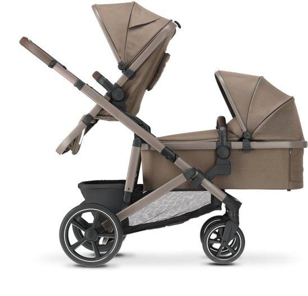 Deryan Evy V2 Kinderwagen - Duo Kinderwagen - Uitbreidbaar Productafbeelding 