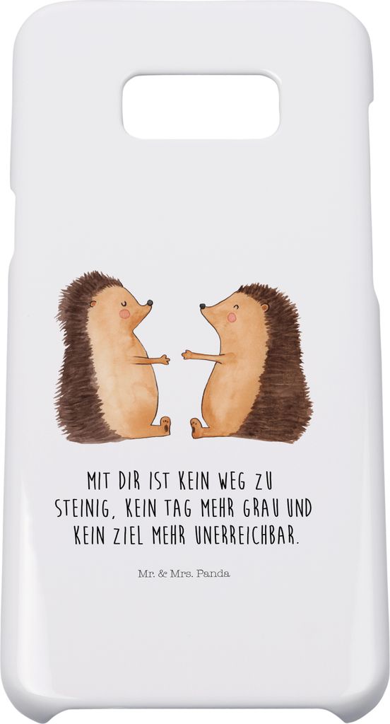 Mr. & Mrs. Panda Samsung Galaxy S8 plus Handyhülle  Igel Produktbild 