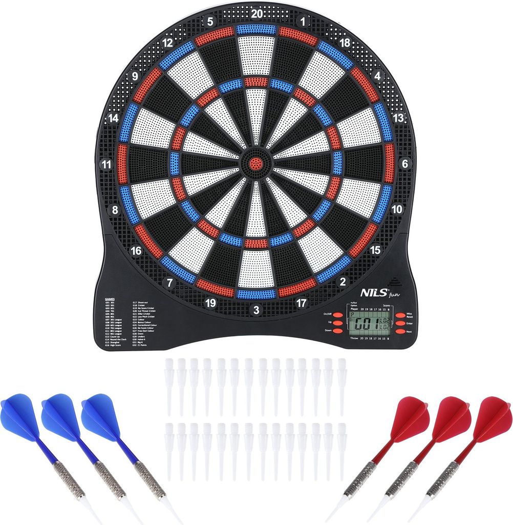 Elektronische Dartscheibe, lustiges Spiel für alle Altersgruppen