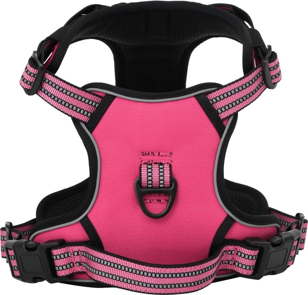 Stabli Möbel Hundegeschirr Reflektierend Verstellbar Rosa XL - Sonstiges Hundezubehör CC2820424