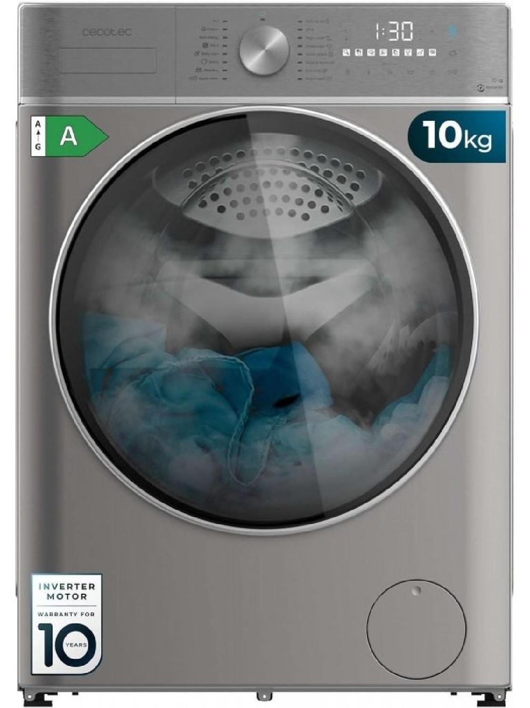 CECOTEC 02787 - Waschmaschine Bolero DressCode 10800 Inverter Steel A