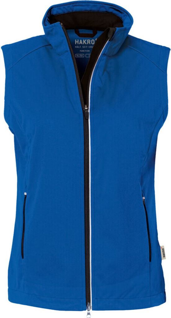 HAKRO Damen Light-Softshellweste Sarina 254, royalblau, XL
