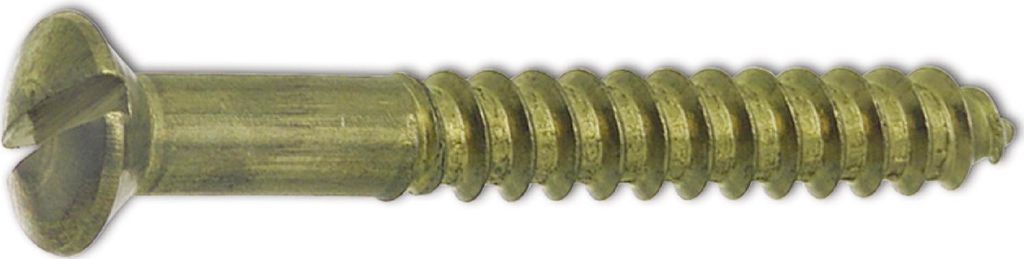 Reyher 95 MS Holzschrauben 3,5x30 mit Schlitz (200 Stück)